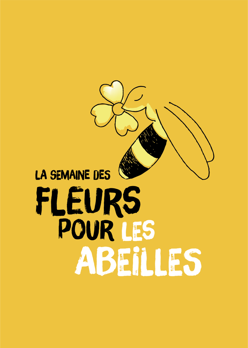 Semaine des fleurs pour les abeilles - logo